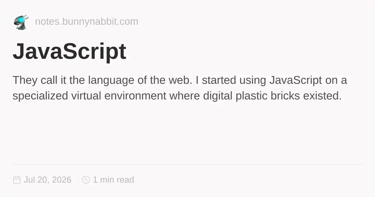 JavaScript